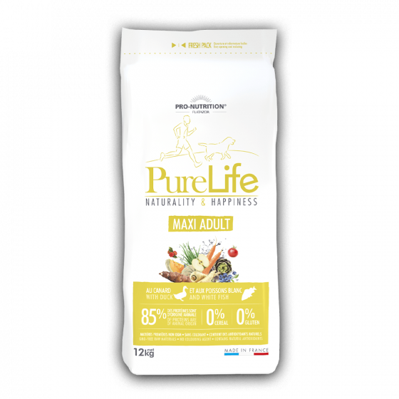 Pure Life Adulte Maxi canard - Pro Nutrition