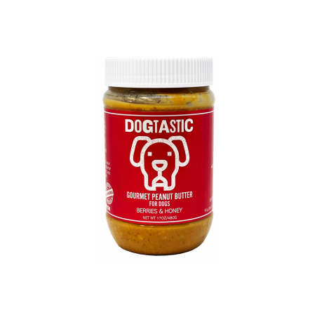 DogTastic - Beurre de Cacahuète miel Baies - 500ML