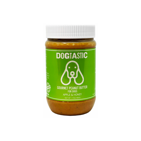 DogTastic - Beurre de Cacahuète Pomme et Miel - 500ML