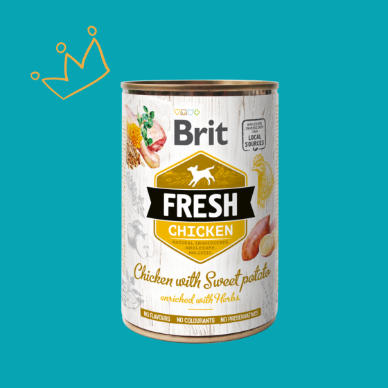 Brit Fresh - Poulet Patate douce 400g