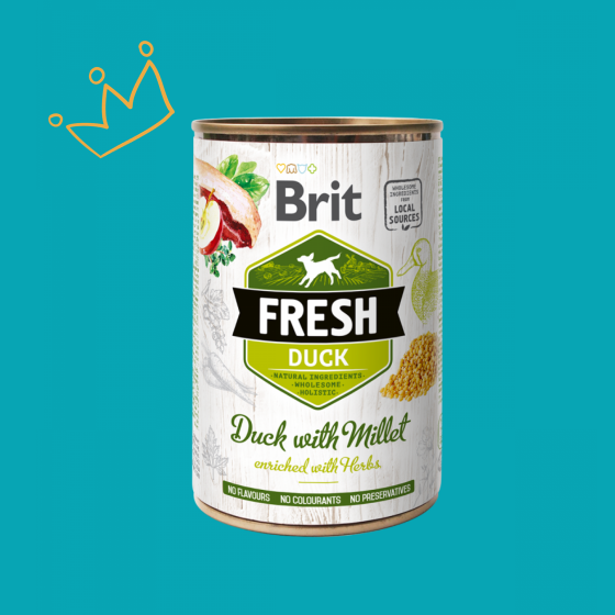 Brit Fresh - Canard Millet 400G
