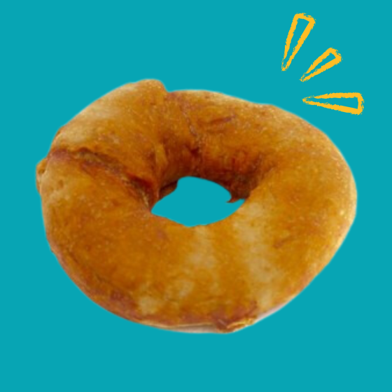 Mini Donut de collagène de boeuf au saumon