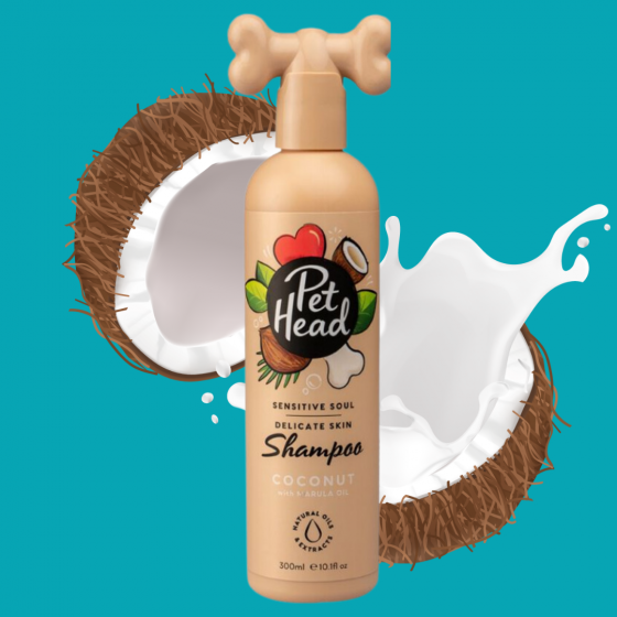 Shampoing Peaux Sensibles PetHead - Coconut