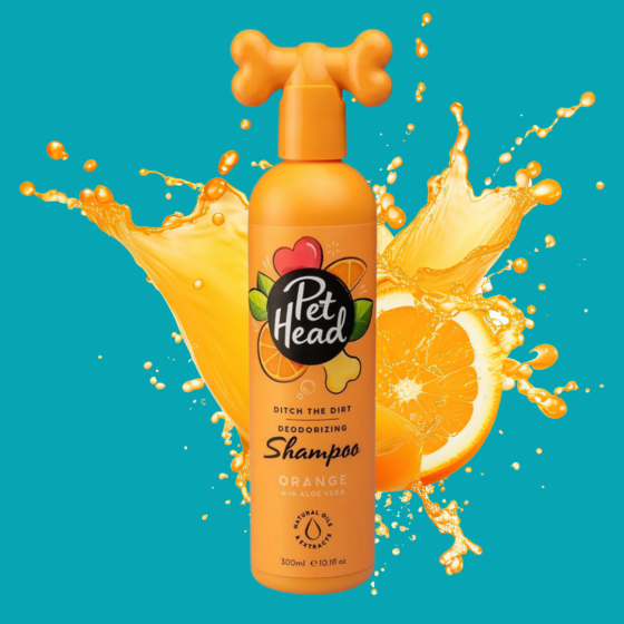 Shampoing Désodorisant PetHead - Orange