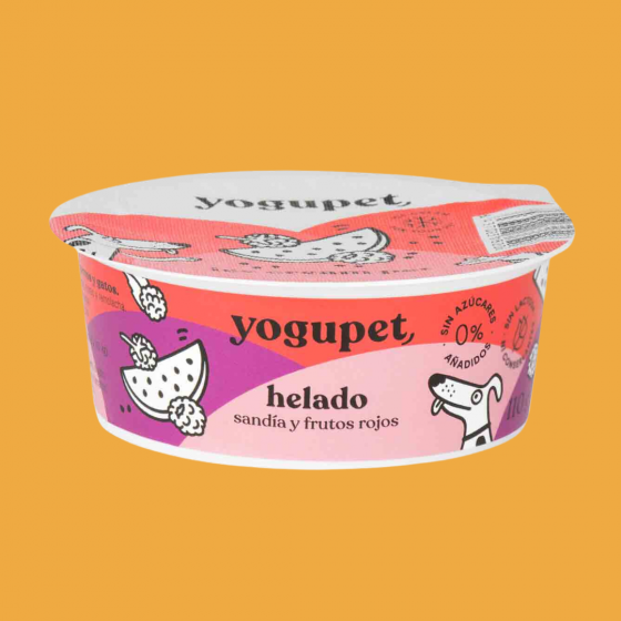 Yogupet - Glace Pastèque Fruits rouges 110G