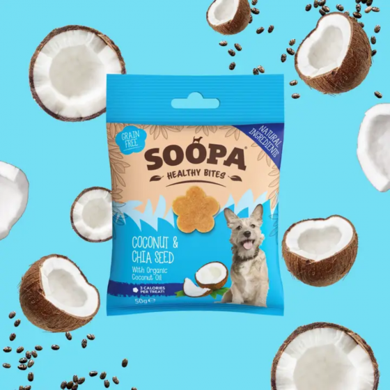 Bouchées Soopa - Coco et Chia 50G