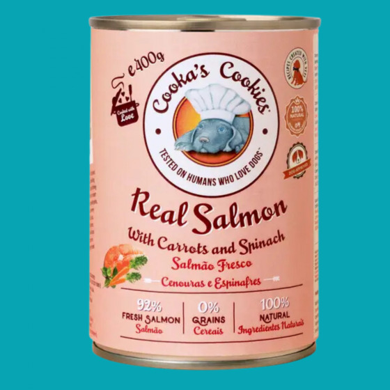 Real Salmon - CookasCookies 400G