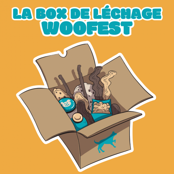 La box de léchage Woofest