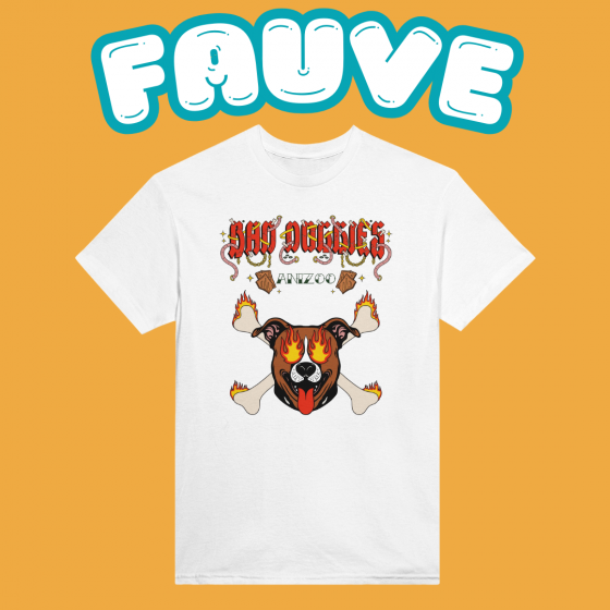 T-Shirt Bad Doggies - Amstaff