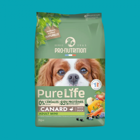 Pure Life mini adulte Canard - Pro Nutrition