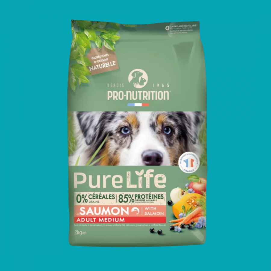 Pure Life Medium Adulte Saumon- Pro Nutrition